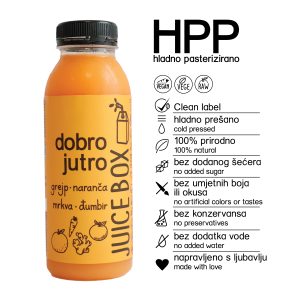 Juice Box dobro jutro sokić HPP