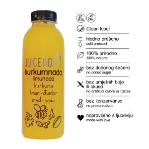 JuiceBox Kurkumnada limunada