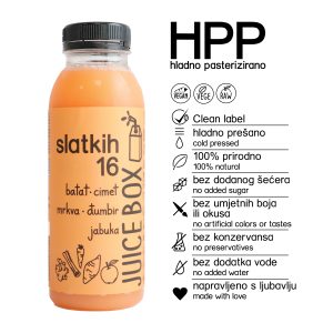 Slatkih 16 HPP - 2 Juice Box slatkih 16 HPP