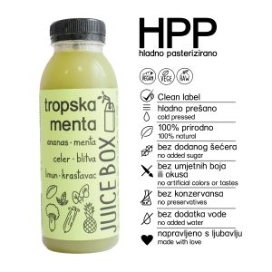 Juice Box tropska menta HPP