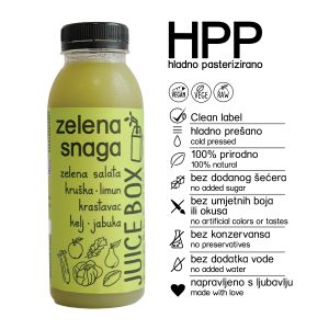 Juice Box zelena snaga HPP